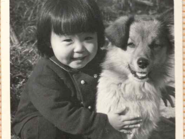 2歳の灯香とぽち